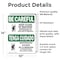 Signmission Safety Culture Sign, 10 in Width, Vinyl Decal, Rectangle, Bilingual OS-2PACK-BC-D-1014-L-10001 - alternate 5